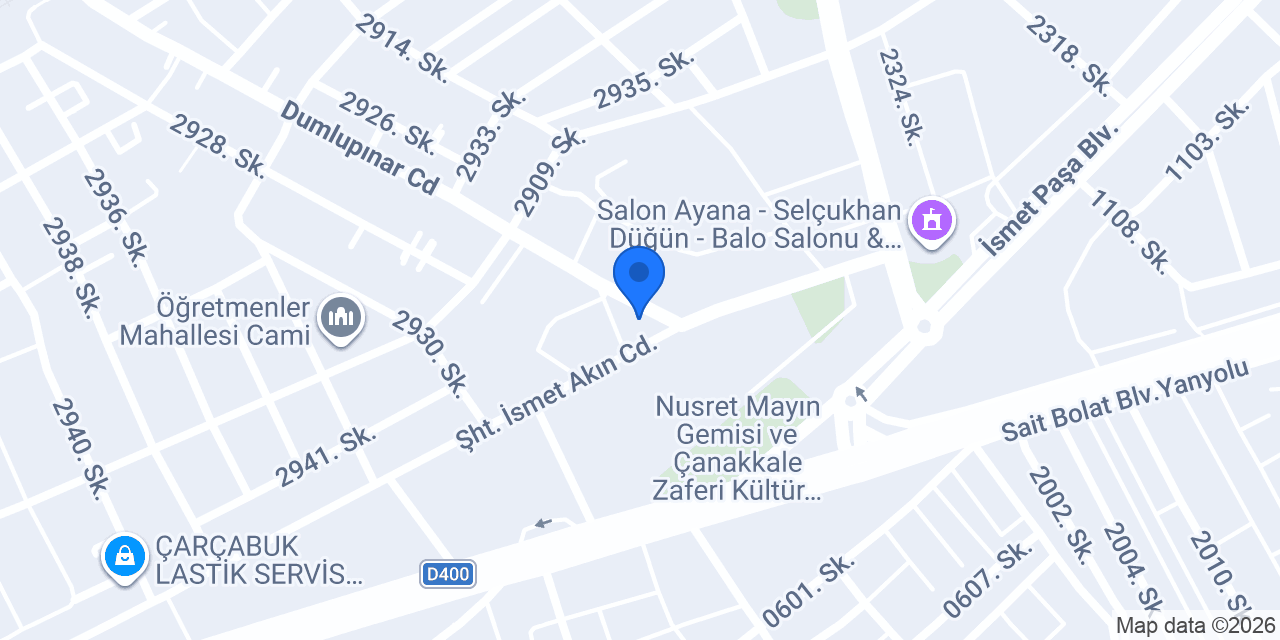 Tarsus MMT Amerikan Hastanesi konumu