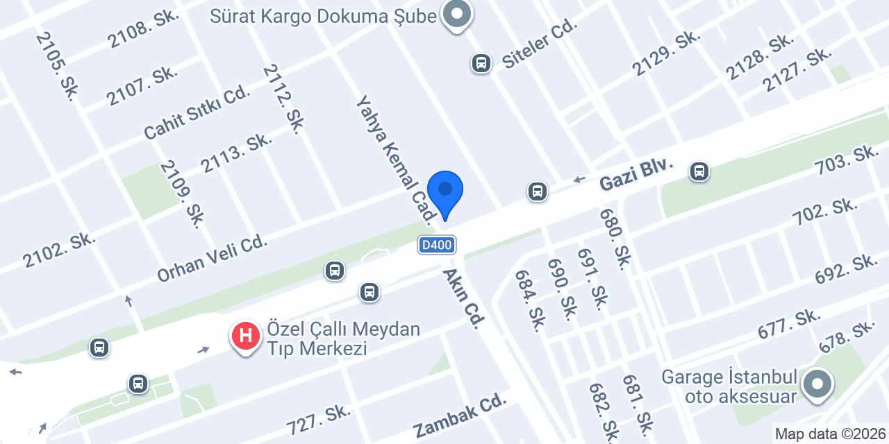Damak Döner & Kebap Evi konumu