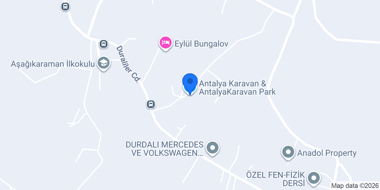 Antalya Karavan & AntalyaKaravan Park konumu