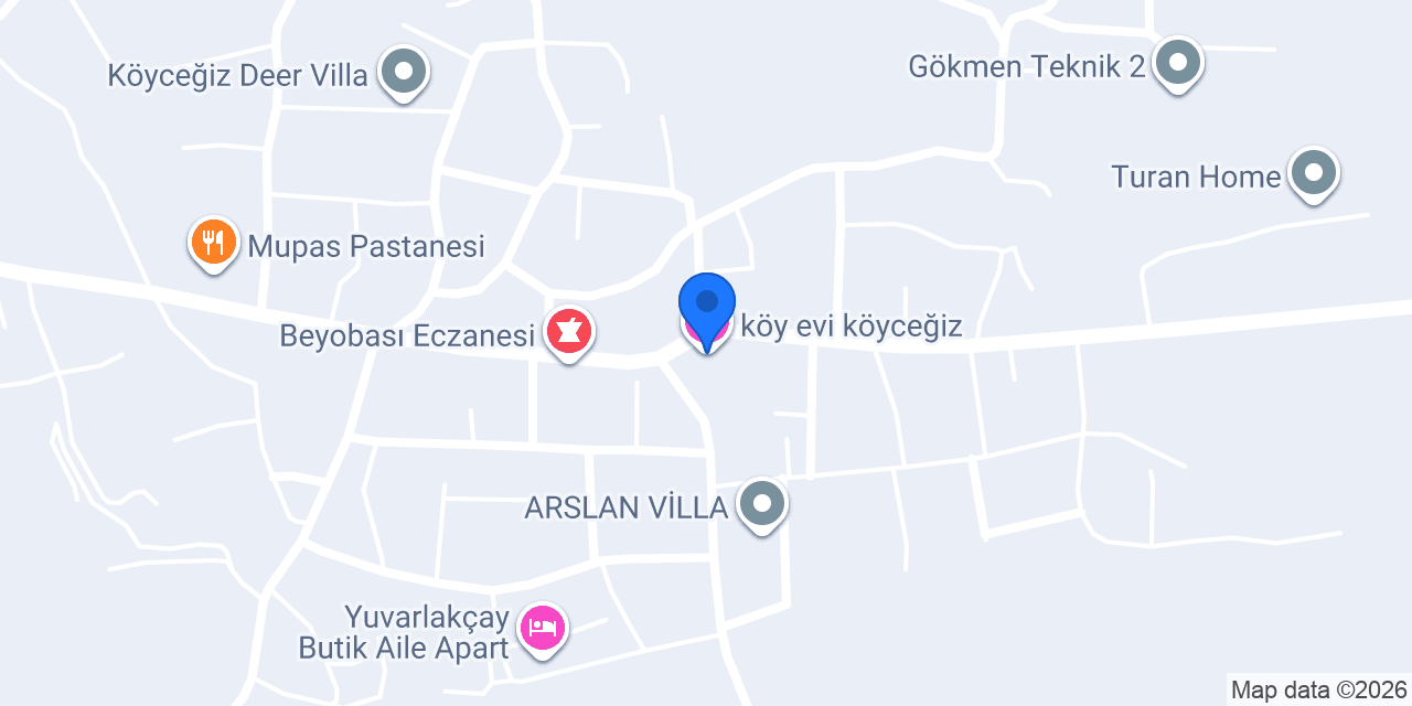 köy evi köyceğiz konumu