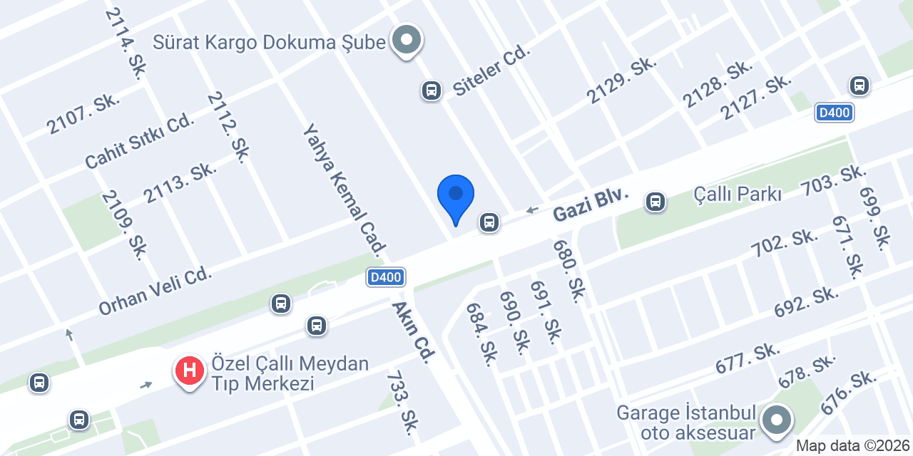 Garanti BBVA Çallı Şubesi konumu