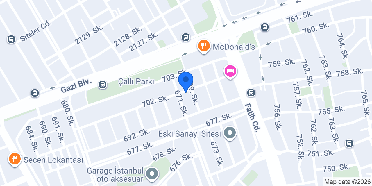 Beyaztas Yapı Market konumu