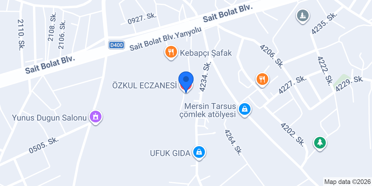 ÖZKUL ECZANESİ konumu