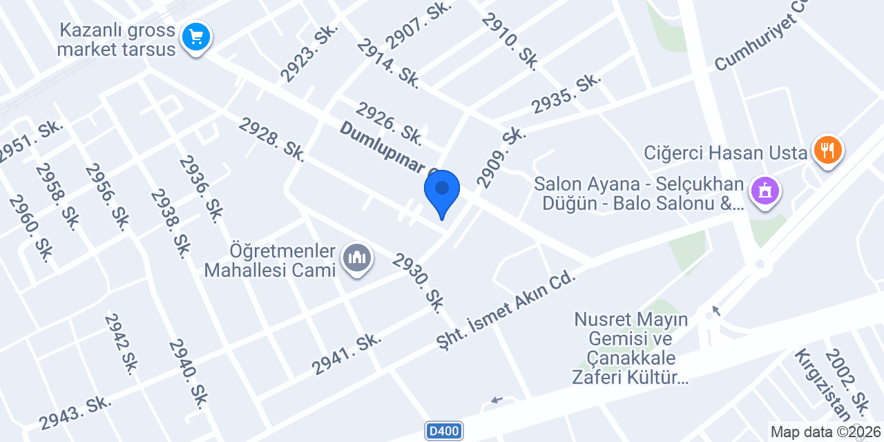 Ali Gümüştaş hair Makeup Studio konumu