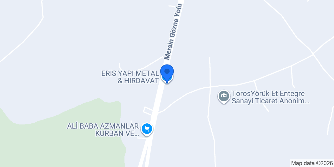 ERİS YAPI METAL & HIRDAVAT konumu