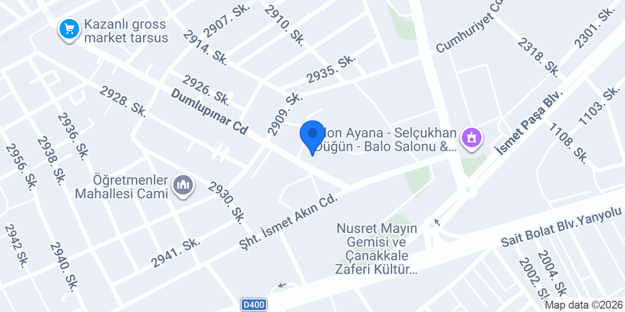 Salon Hasan Güzel konumu