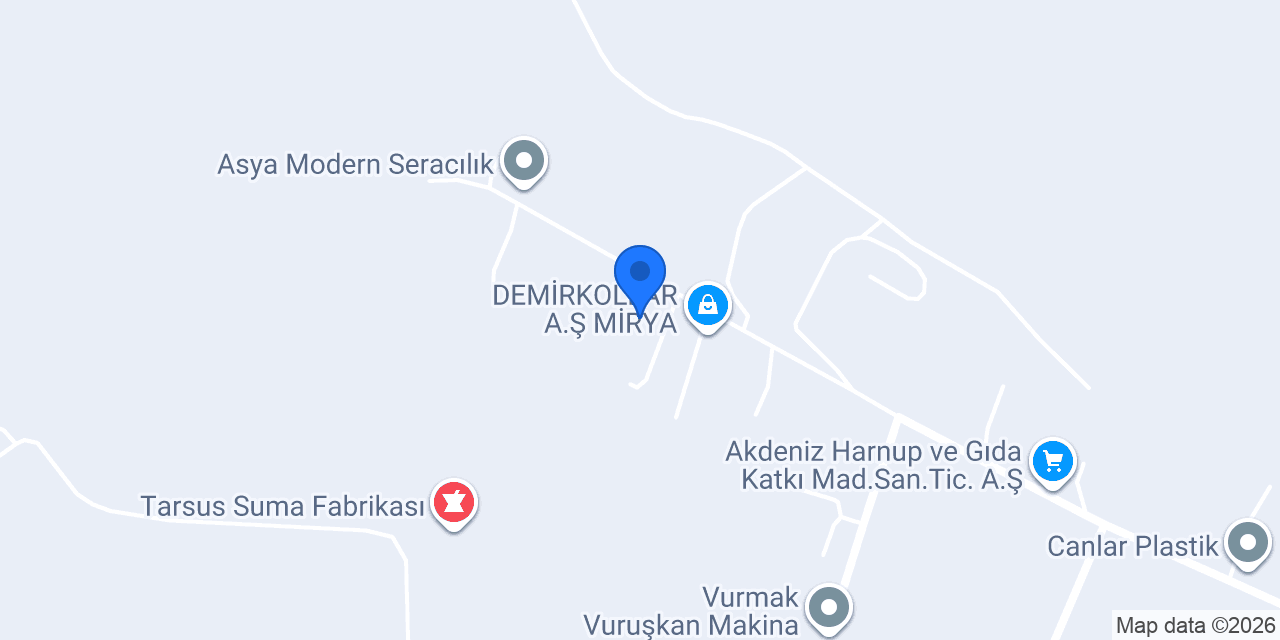 Çukurova İrmik A.Ş konumu
