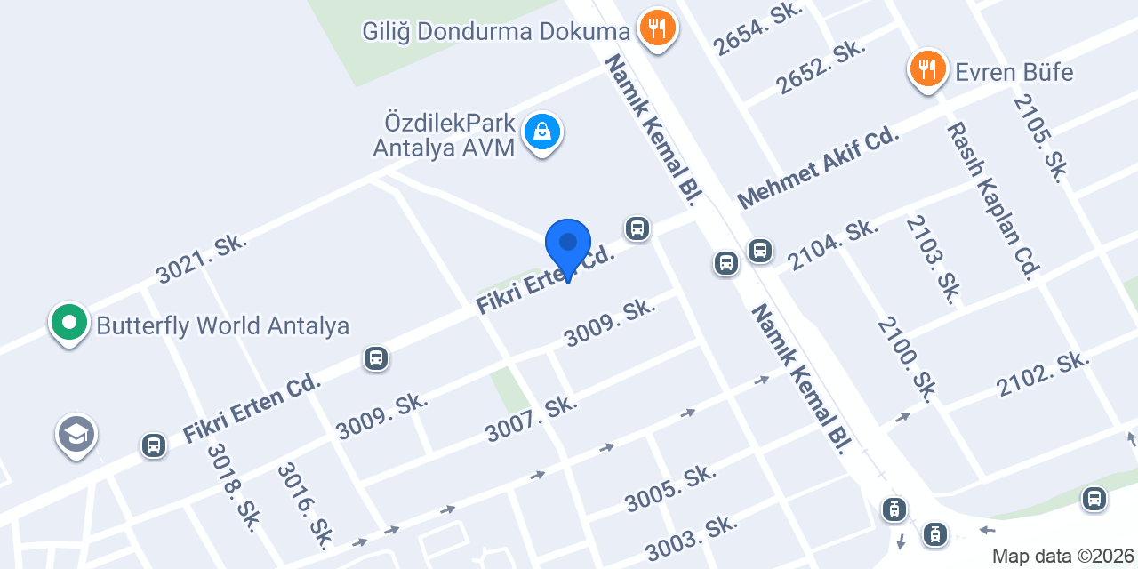 Minka Psikoloji Merkezi konumu
