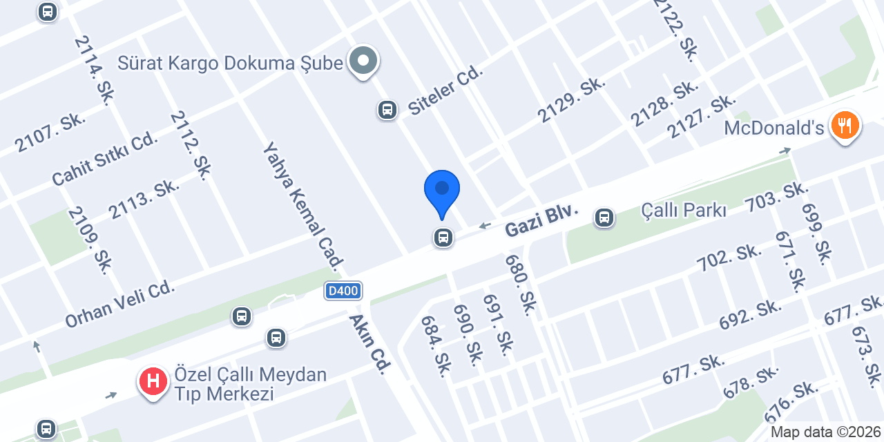 Antalya Çözüm Doğalgaz Mühendislik konumu