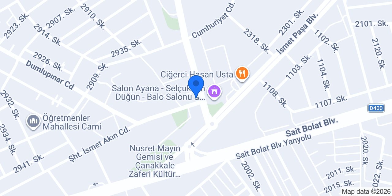 CADDE PİLAV konumu