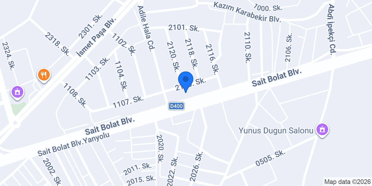 AUTOKİNG Tarsus konumu