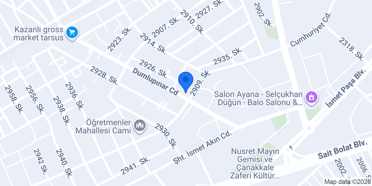 Üçgençarşı Eczanesi konumu