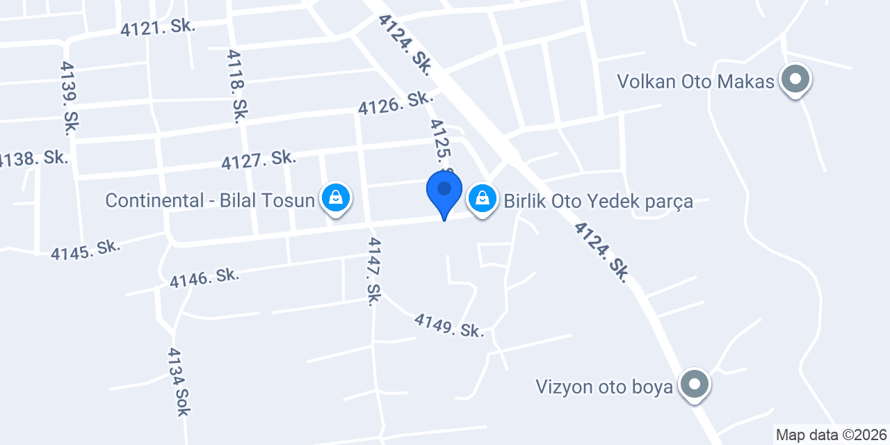 Özgür Oto Elektronik konumu