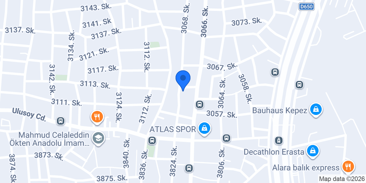 DAMLA MOBİLYA SÜLEYMAN ZOR konumu