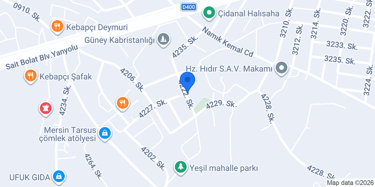 Ahmet Yesevi İlkokulu konumu