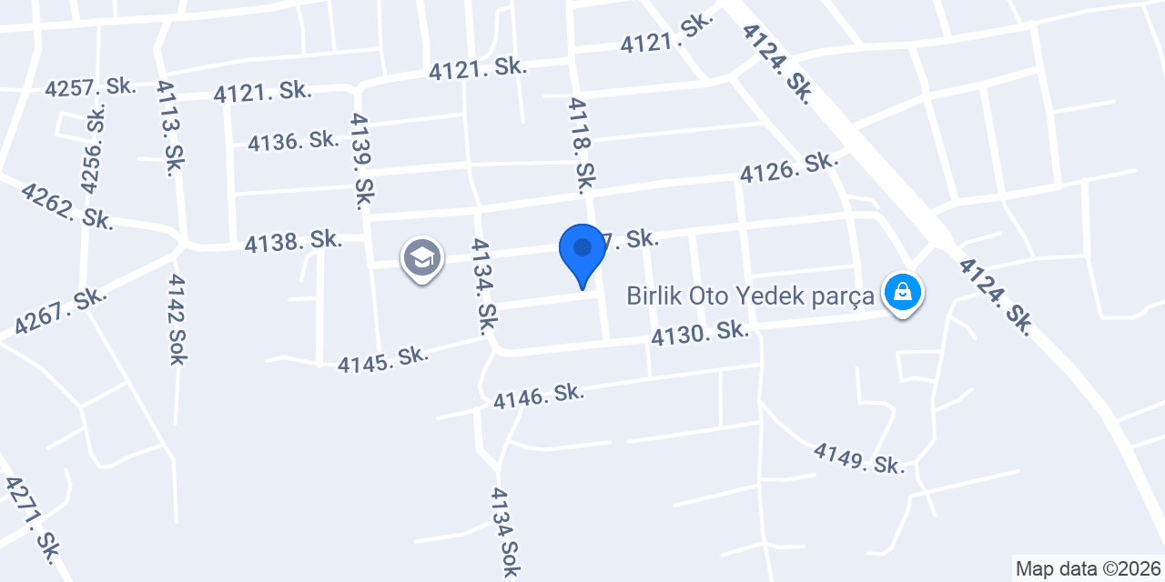 Barış Oto Boya konumu