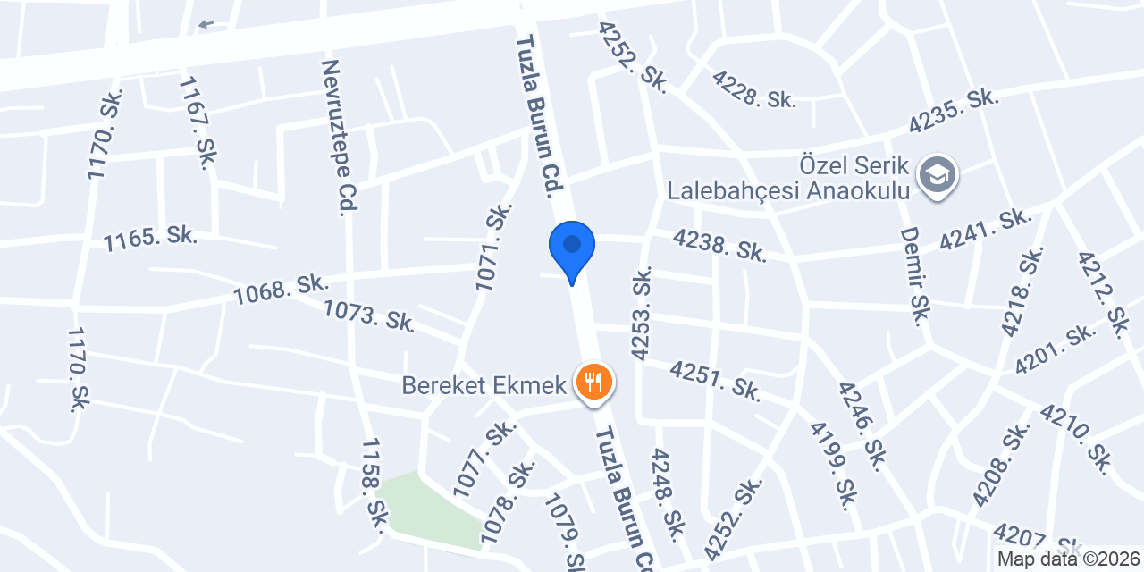 Palmiye Erkek Kuaförü konumu