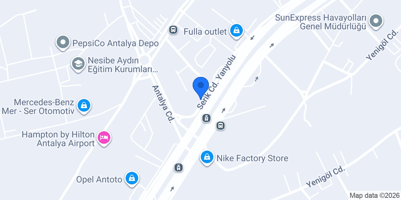 Seçilmiş Otomotiv konumu