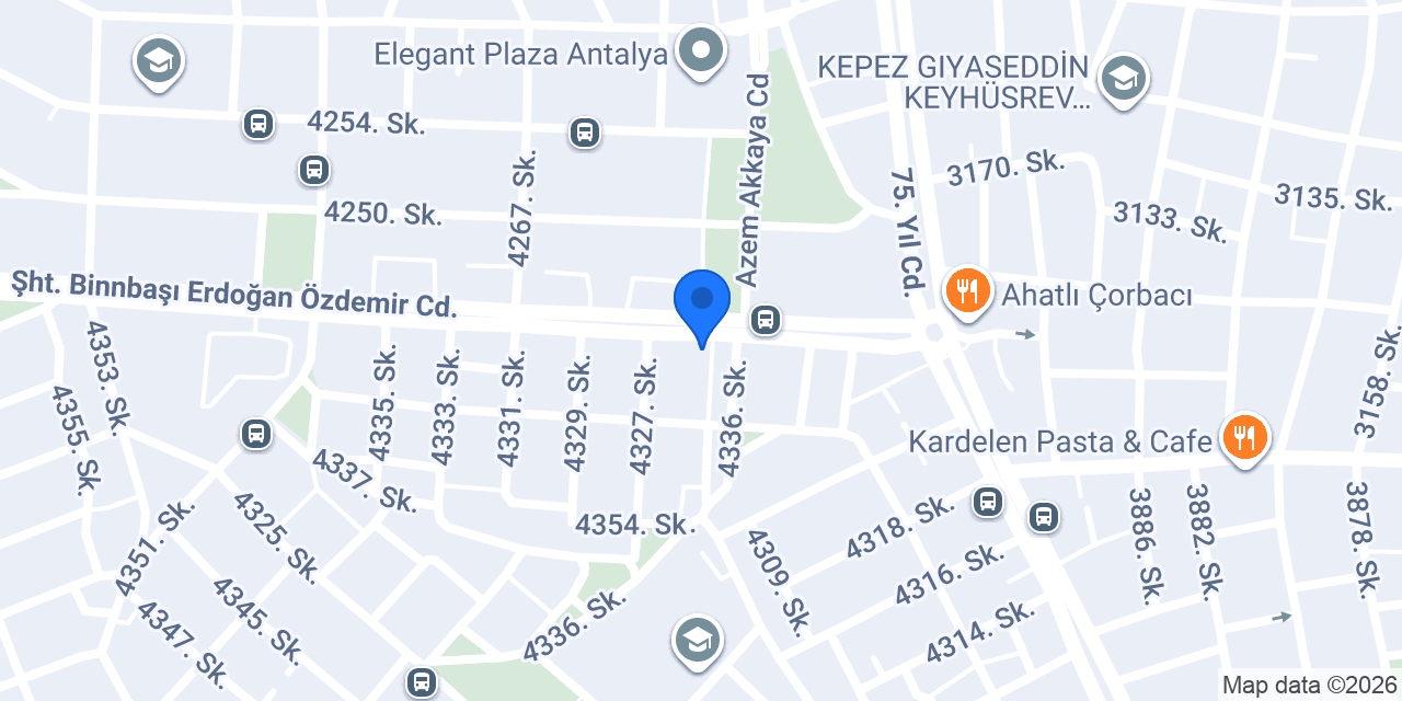 Apayrı Simit Cafe Kahvaltı Salonu / KEPEZ konumu