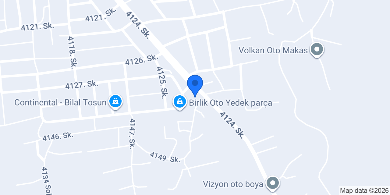 Kahya Mobilya & Dekorasyon konumu