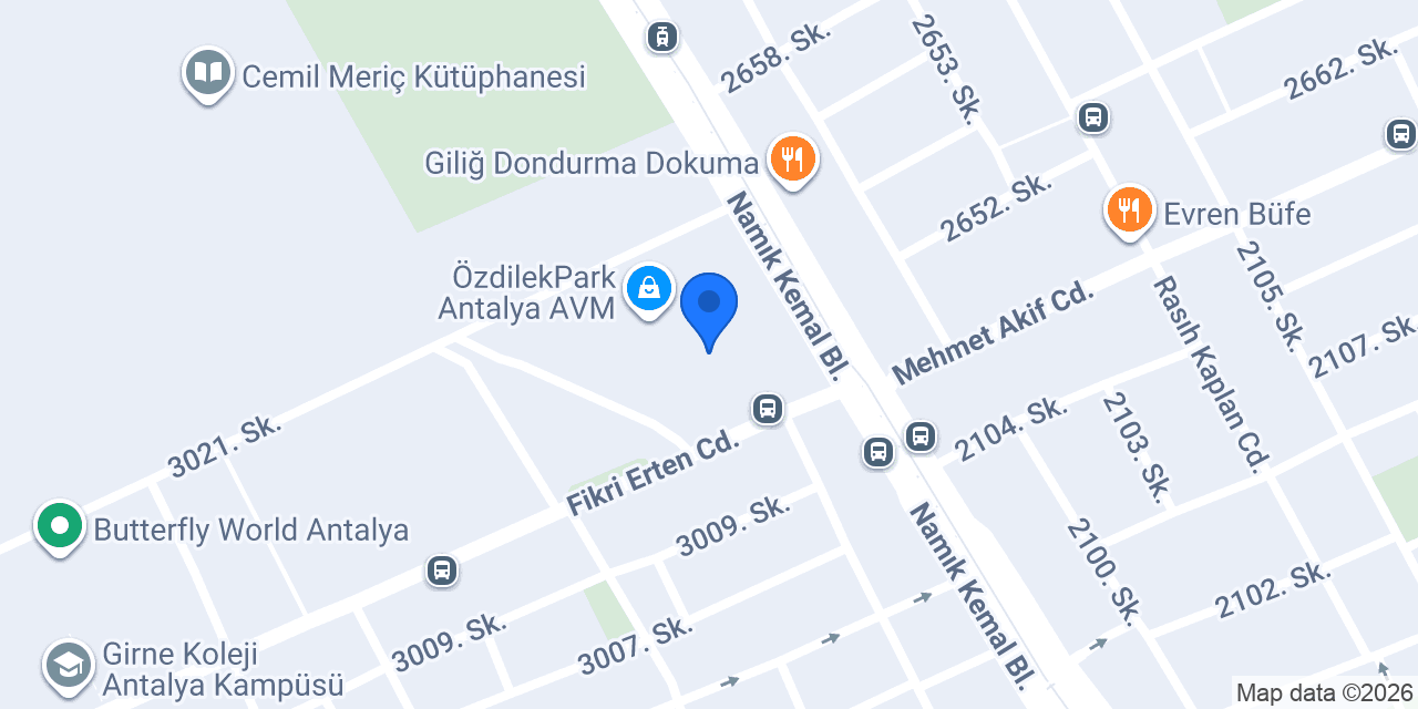 Terra Pizza | Antalya - Özdilek Avm konumu