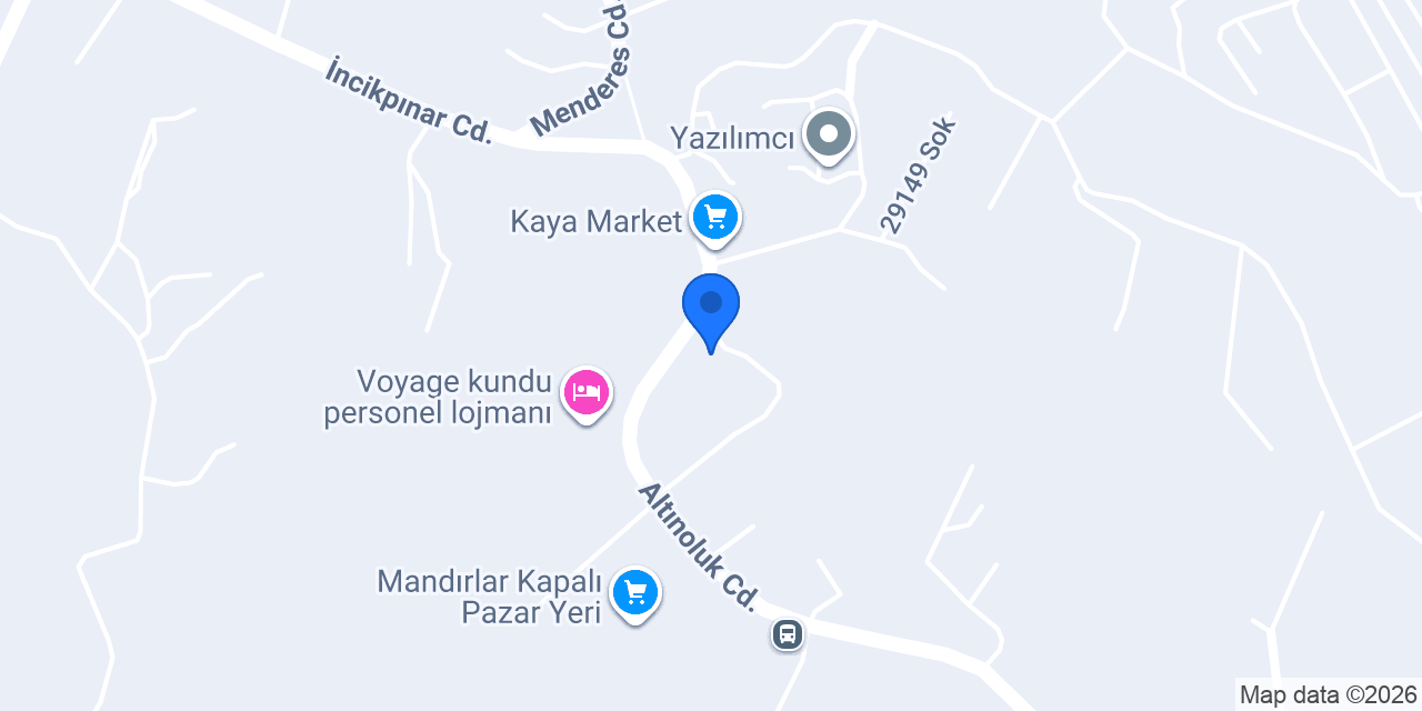 Öz Çalkaya Emlak konumu