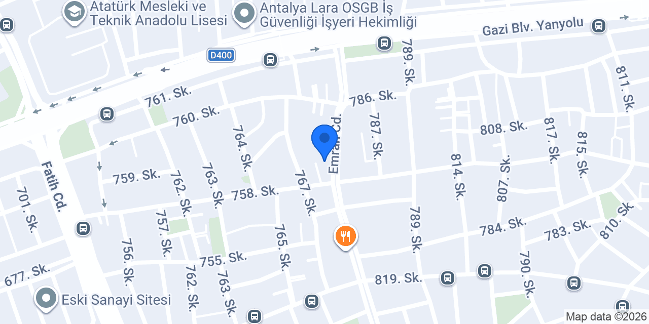 Dadak Kuruyemiş & Lokum konumu