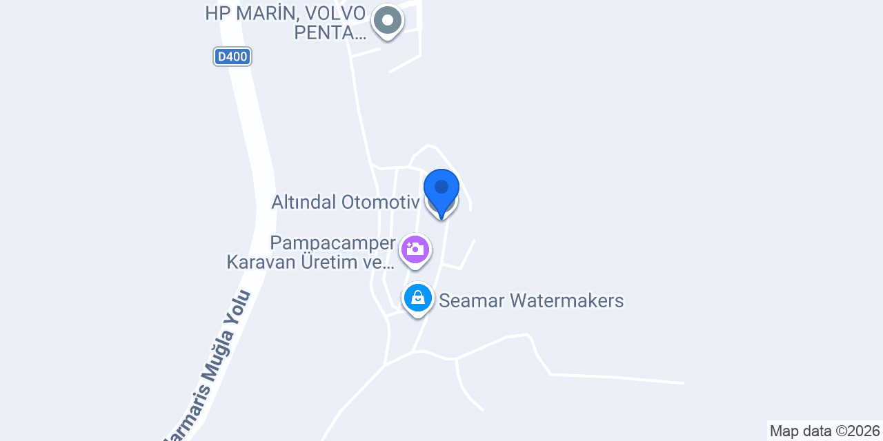 Altındal Otomotiv konumu