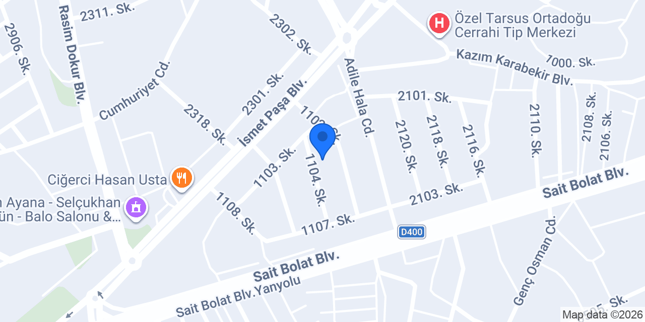 Seversin döner tantuni konumu