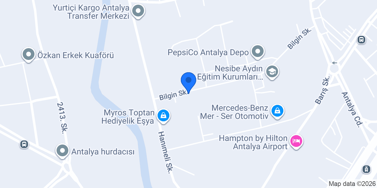 Greenada Tarım Ticaret konumu