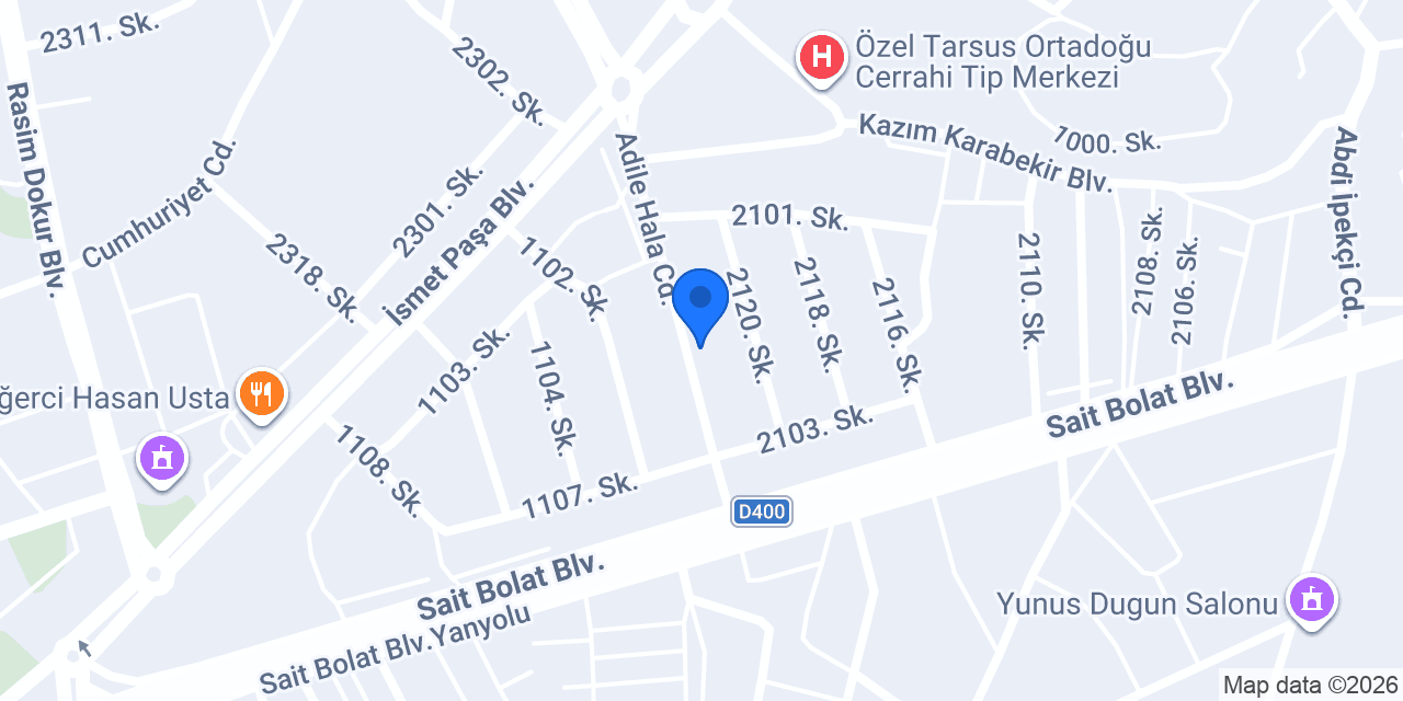 Sürat Kargo Berdan Şube konumu