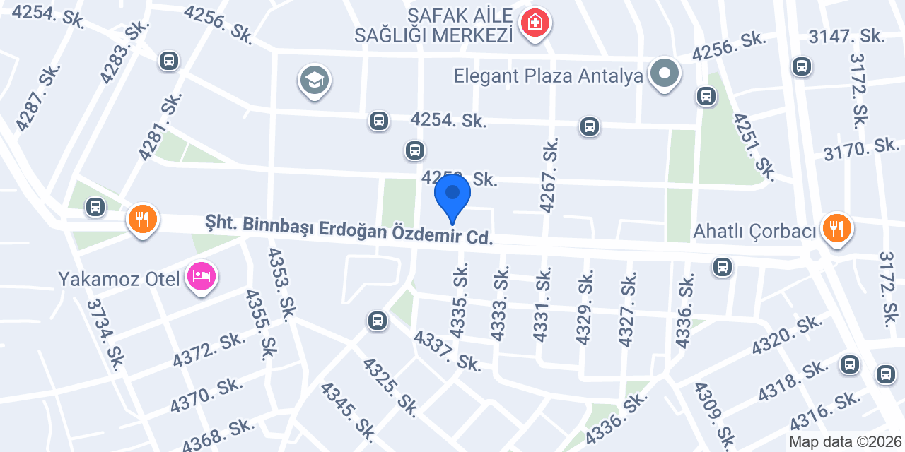 Öz Nil Bayan Kuaförü konumu