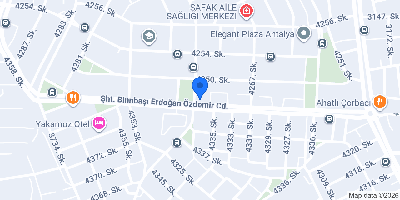 Hitay Dekorasyon konumu