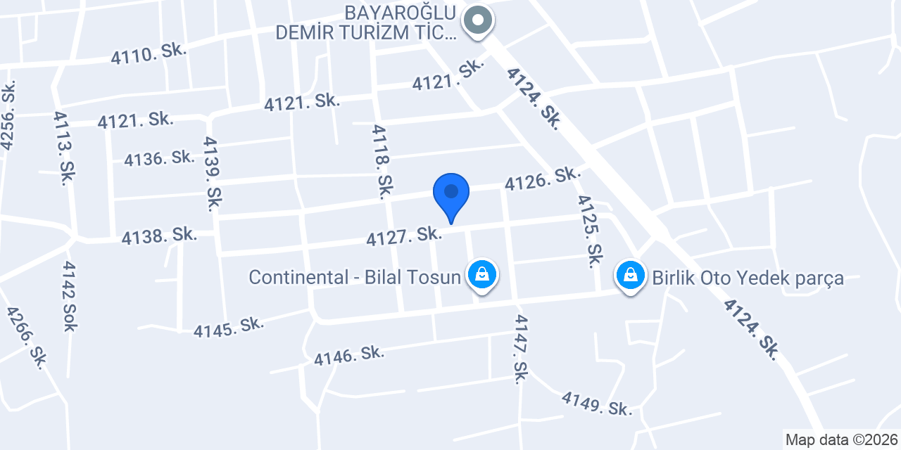 Ünal Oto Boya Ali Ünal konumu
