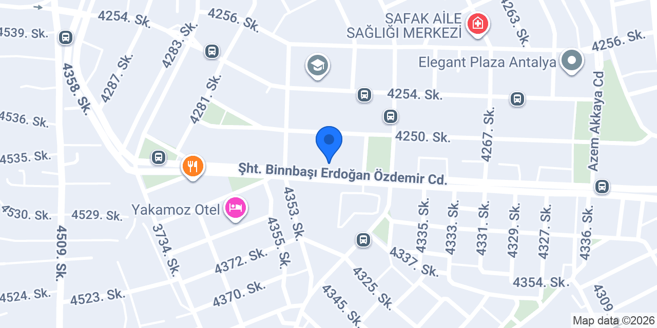 Bostik Antalya MASTER İZOLASYON konumu