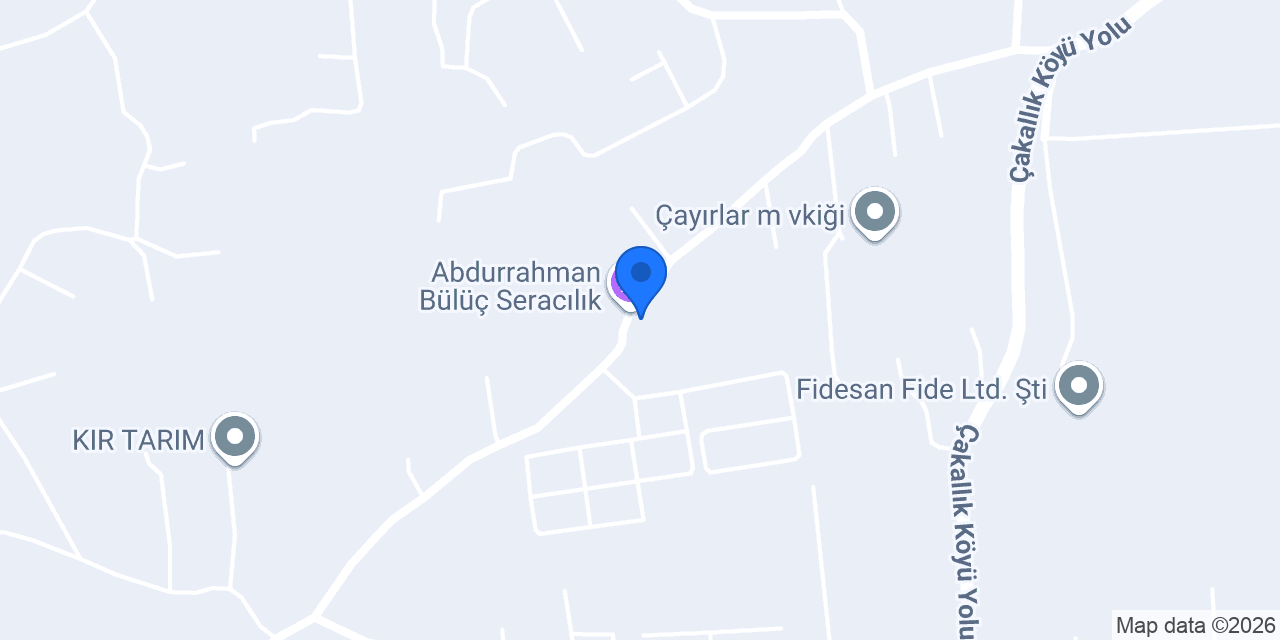 B.b.s. seracılık bayram bülüç holding konumu