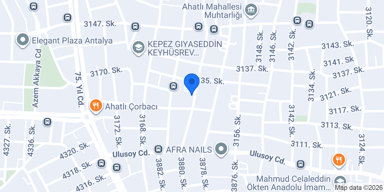 ANTALYA GÜNLÜK KİRALIK DAİRE EV ACAR APART OTEL 2 konumu