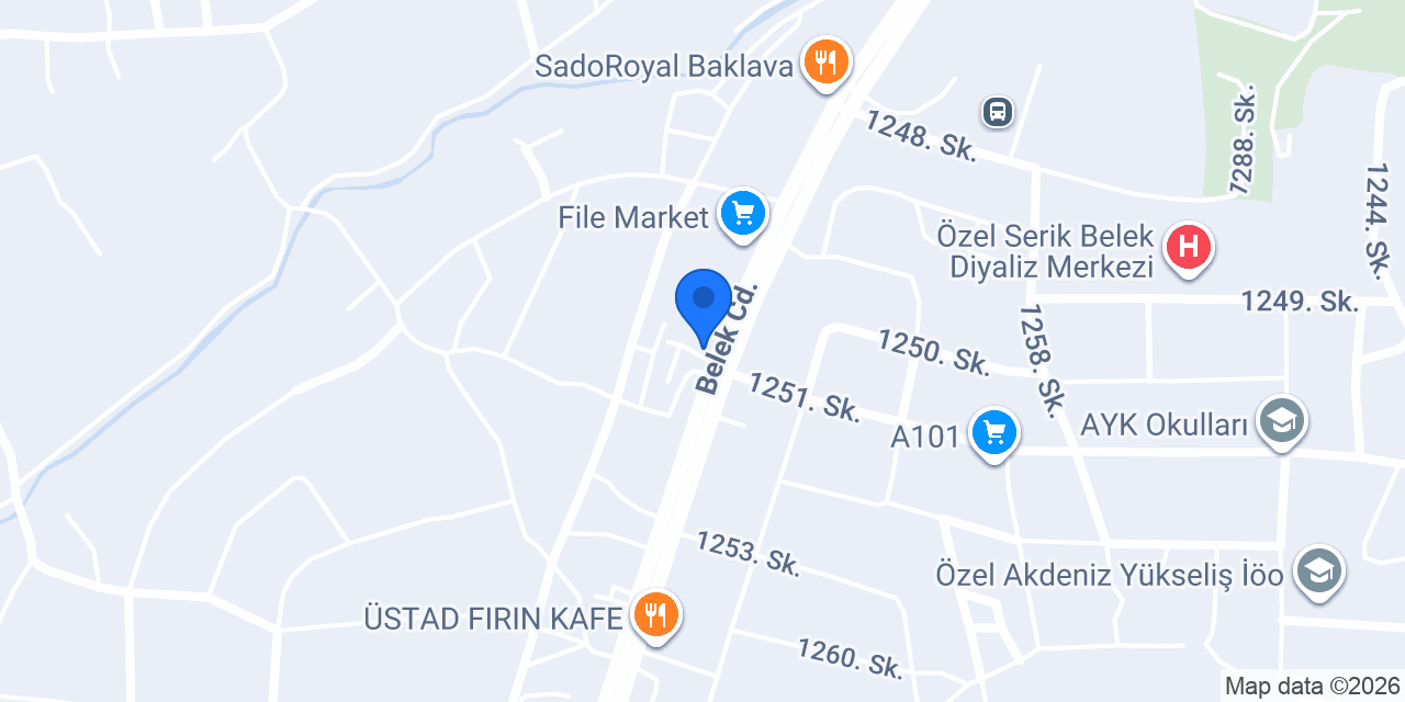 ŞAHİN OTO GALERİ konumu