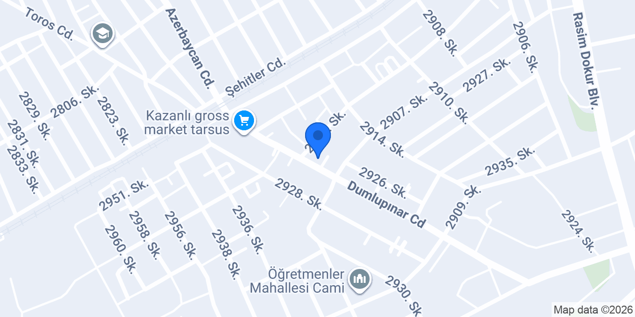 Tarsus Kleopatra Emlak konumu