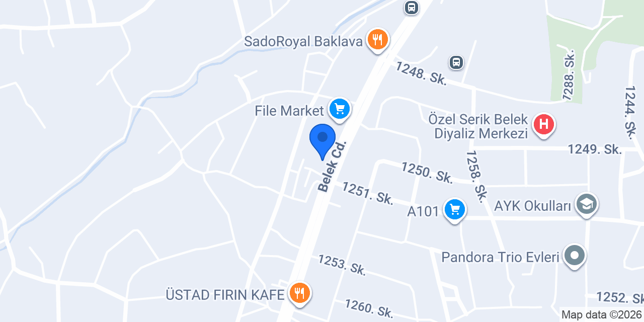 Gurm'et Kasap & Steakhouse konumu