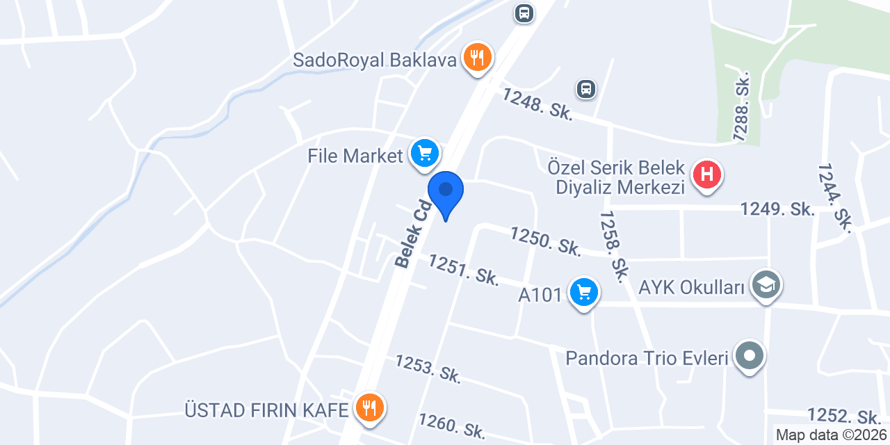 Arma Plus Gayrimenkul konumu