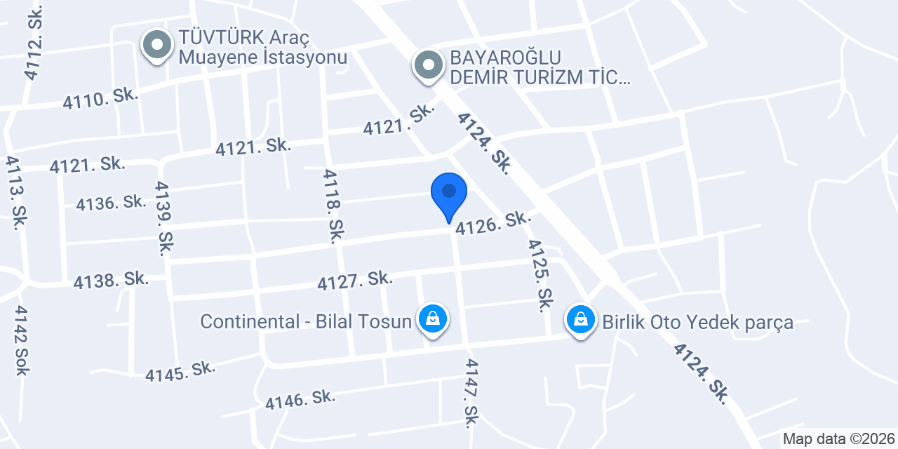 Volkan Oto Makas konumu