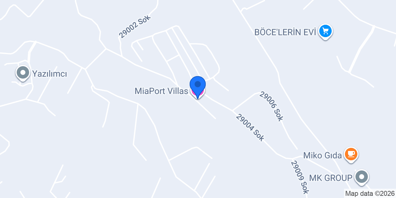 MiaPort Villas konumu