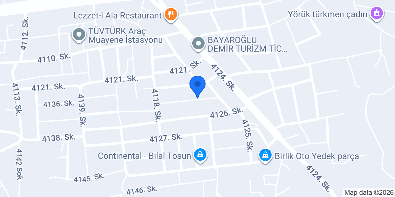 GÜNGÖR OTO FORD ÖZEL SERVİS konumu