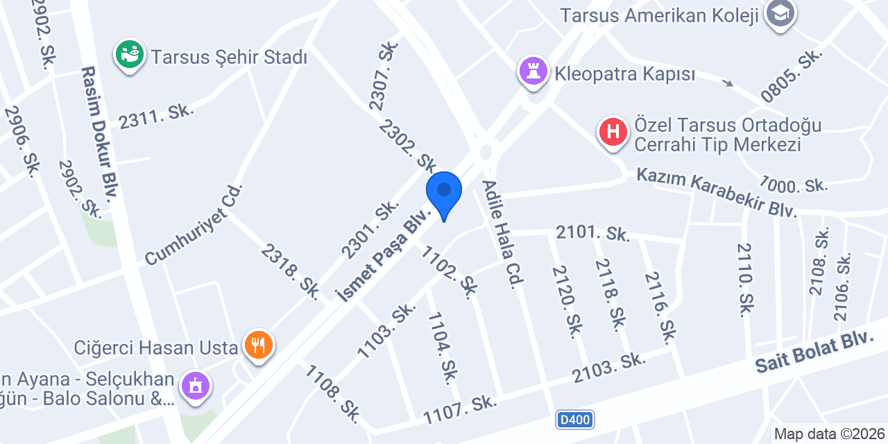 Tarsus Digiturk Bayi konumu