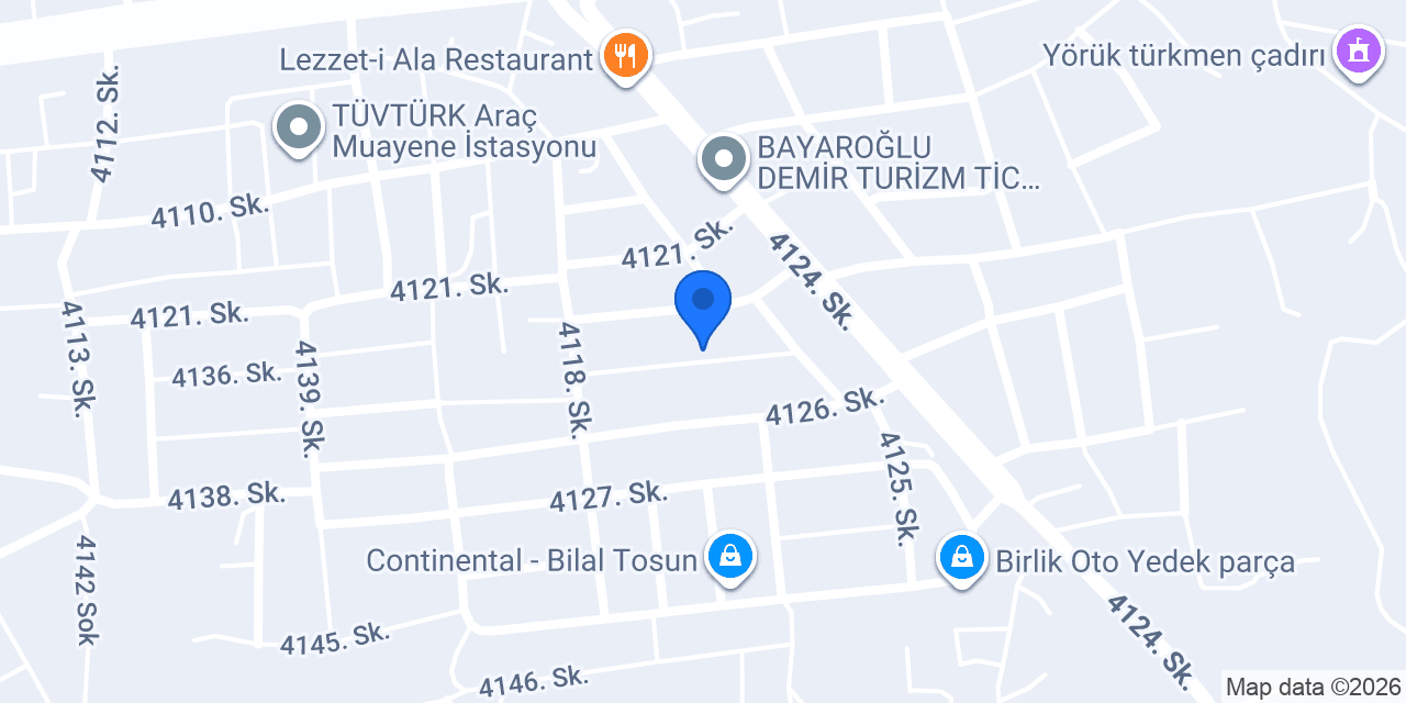 Erkin Auto Service konumu