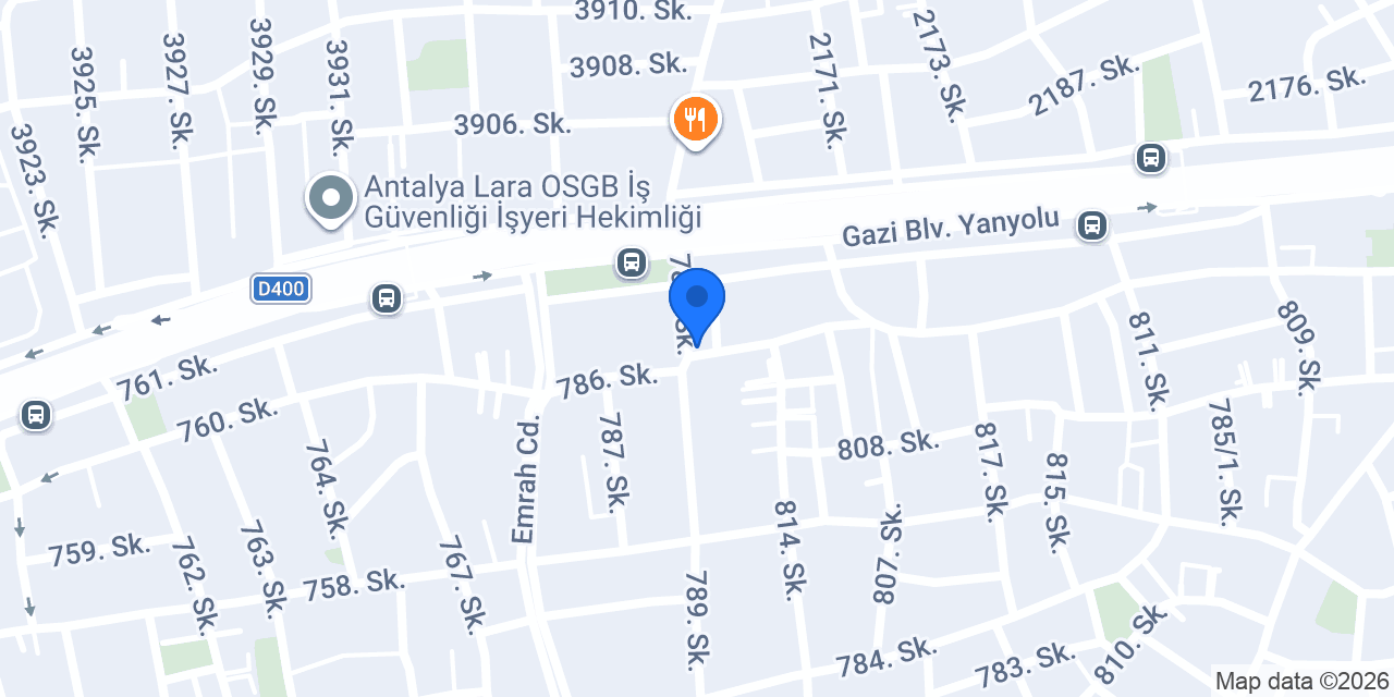 BKY Mimarlık konumu