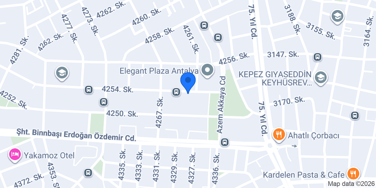 Kılıç Terzi konumu