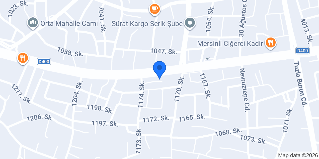Karamanoğlu Otomotiv konumu