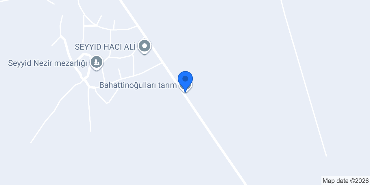 Bahattinoğulları tarım konumu